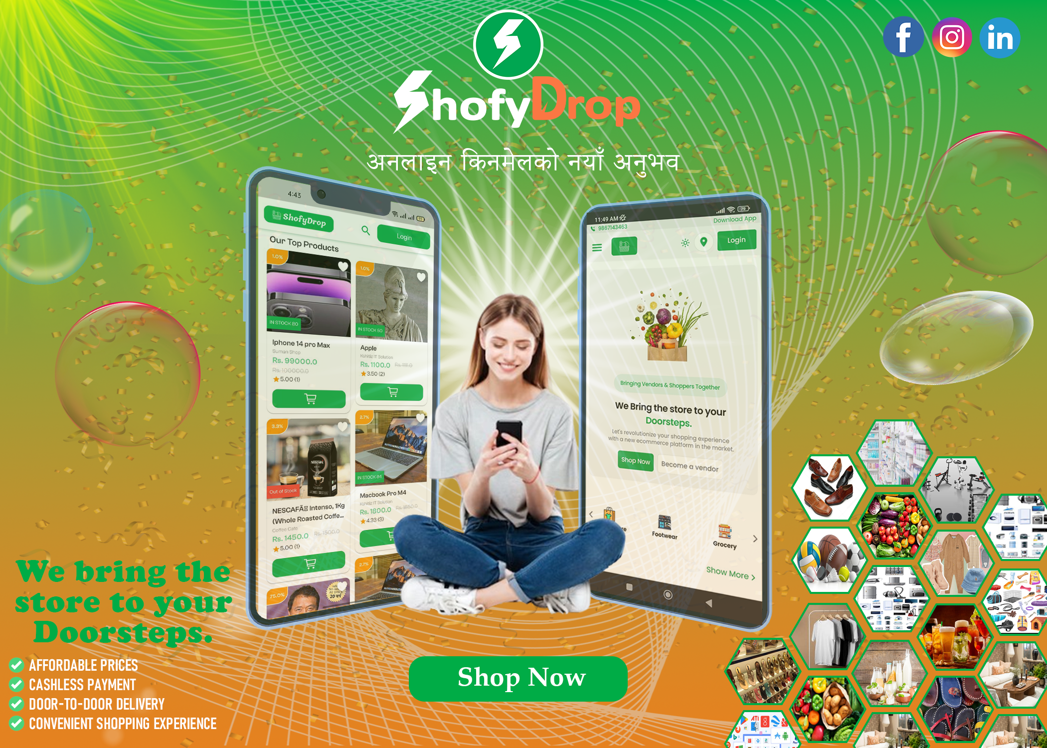 ShofyDrop promotional design 2